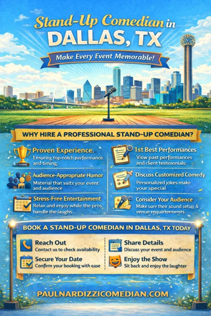 Stand-Up Comedian in Dallas, TX